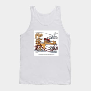 Unicorn Reindeer Tank Top